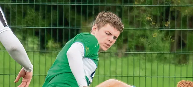 Ryan Cunningham of St Catherine's in match action
